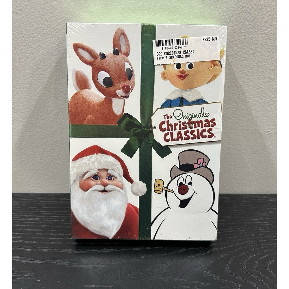 SEALED New, The Original Christmas Classics 2 DVD‎ Set (Frosty, Santa, Rudolph)